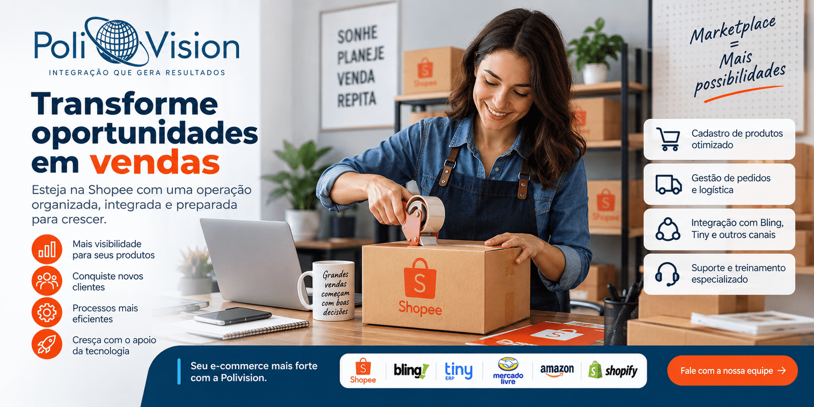 transforme oportunidades em vendas