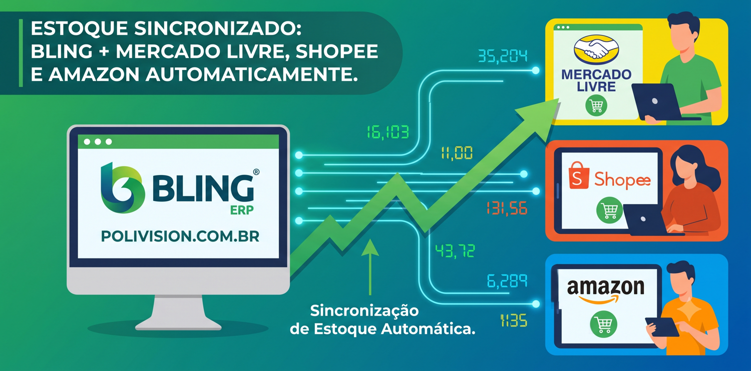 sincronização estoque