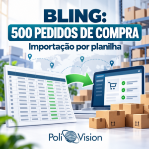 Fluxo de validação e importação de pedidos de compra por planilha no Bling