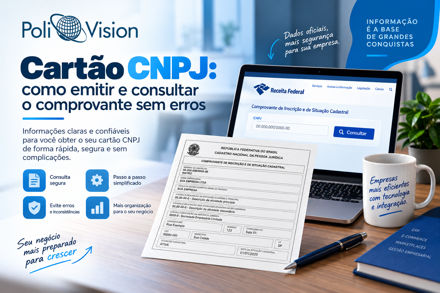 cartão cnpj - polivision