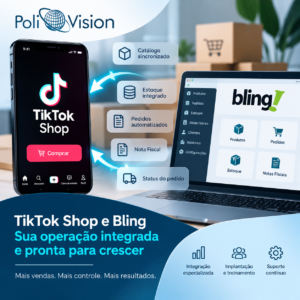 integração tiktok shop e bling